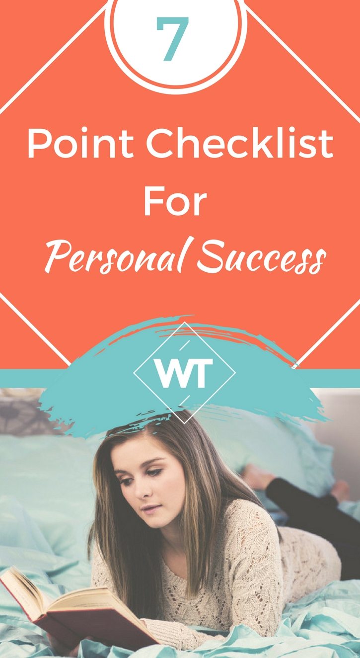 The 7 Point Checklist For Personal Success