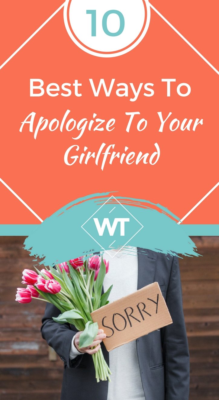 Apologize ways to When and