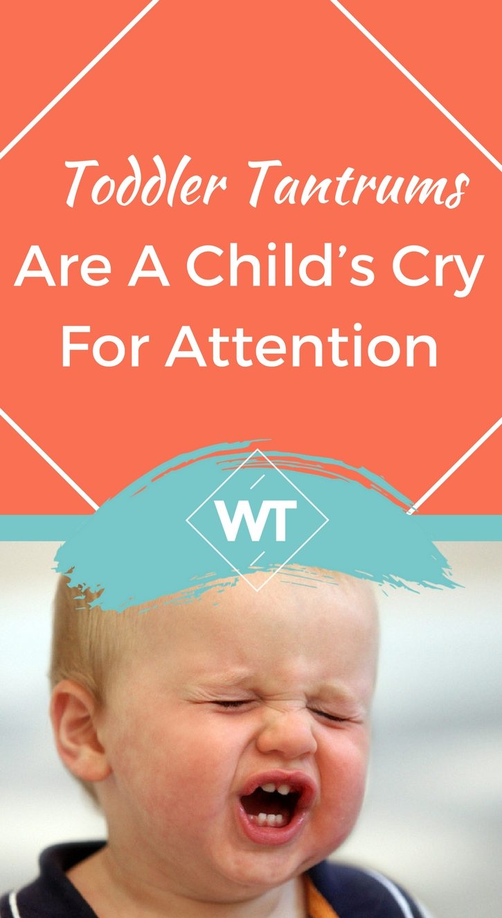 Toddler Tantrums are a Child’s Cry for Attention