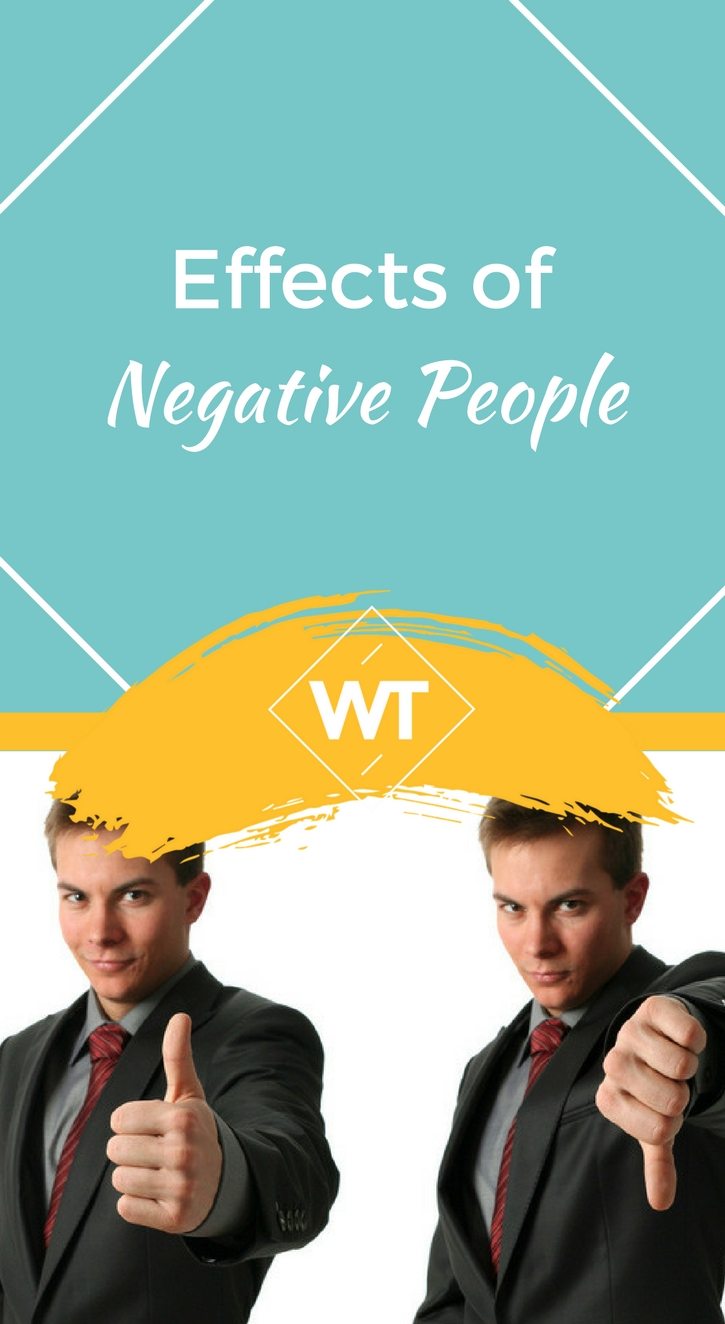 Effects of Negative People