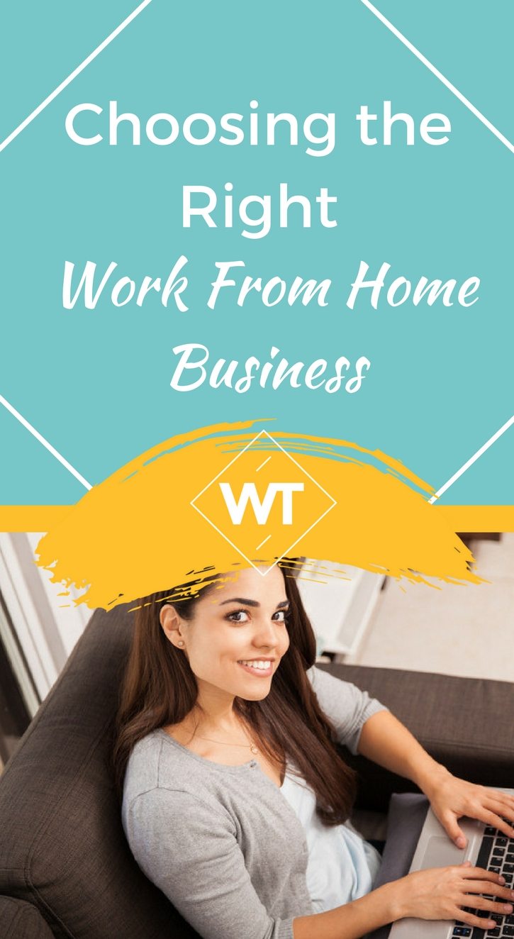 Choosing the Right Work from Home Business
