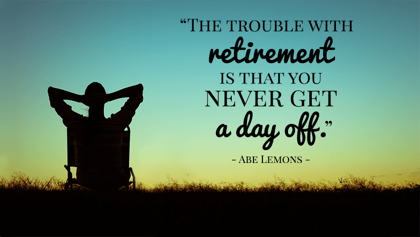 Retirement Inspirational Words