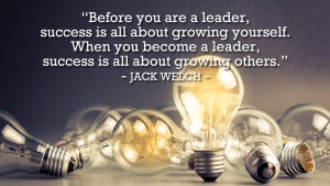 Before you are a leader success