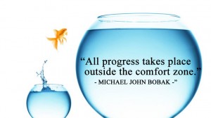 All progress takes place outside 