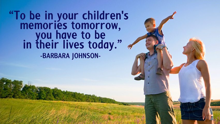 To be in your childrens 