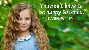 You dont have to be happy 