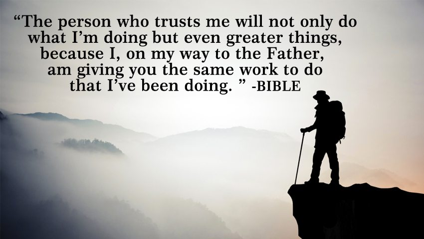 The person who trusts me