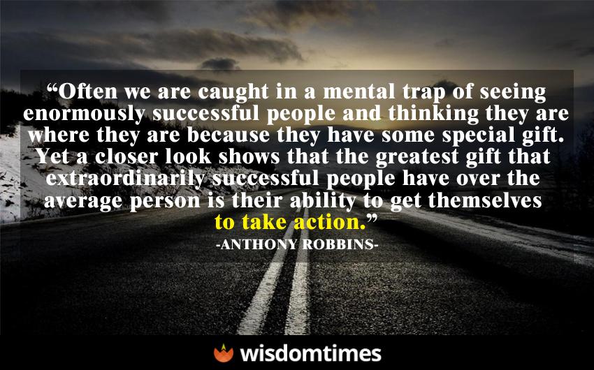 Often we are caught in a mental 