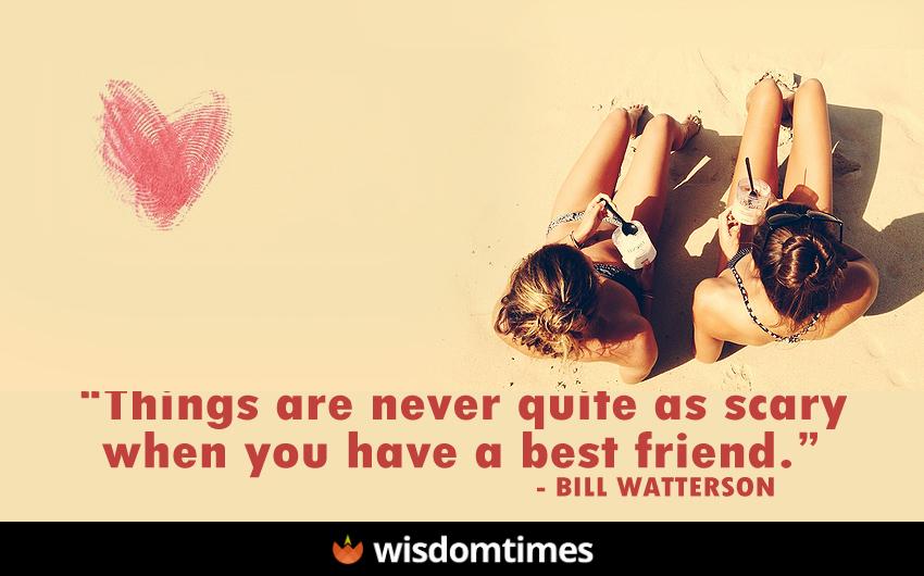 Things are never quite as scary 