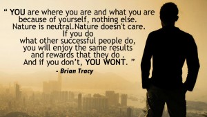 You are where you are and