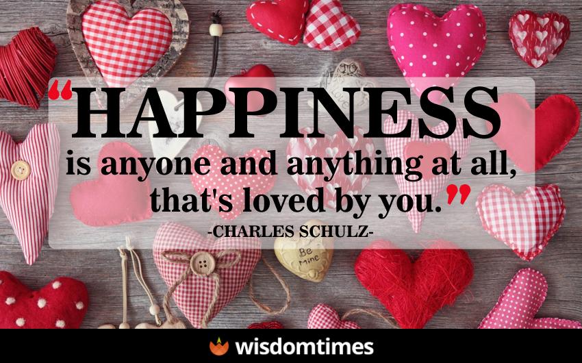 Happiness is anyone and anything 