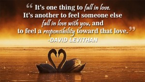 Its one thing to fall in love Its another