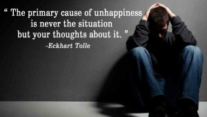 The primary cause of unhappiness 