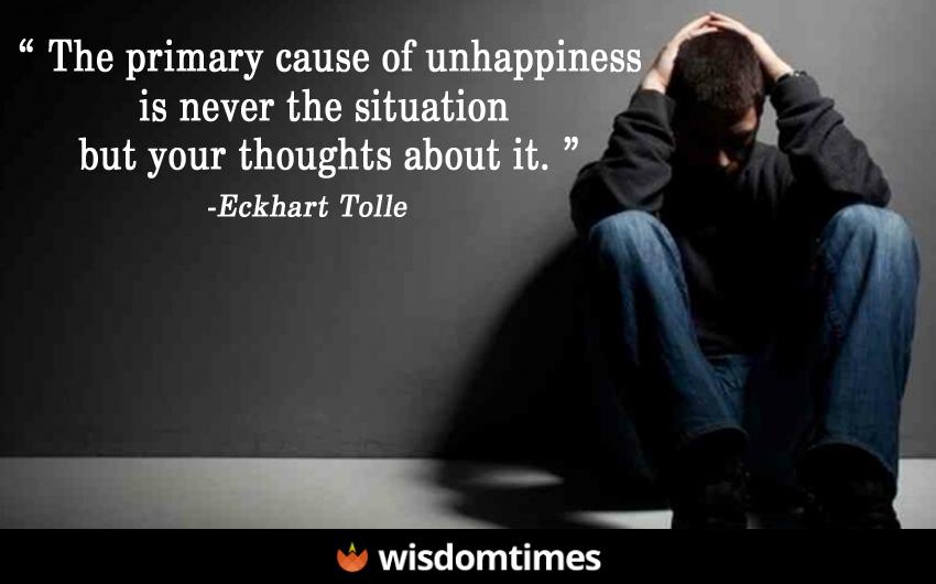 The primary cause of unhappiness 