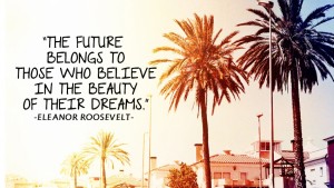 The future belongs to those 