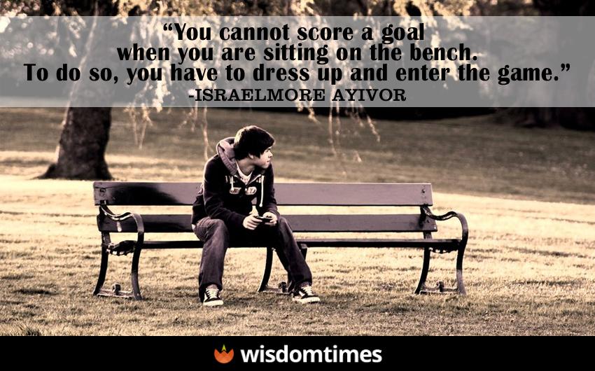 You cannot score a goal when 