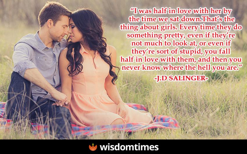 I was half in love with her by 