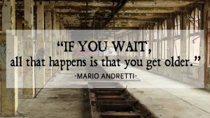 If you wait all that happens is