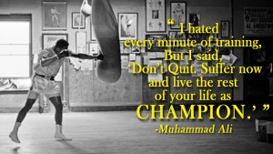 I hated every minute of training