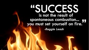 Success is not the result of 