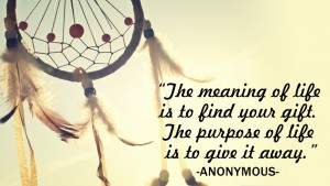 The meaning of life is to find 
