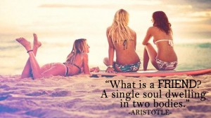 What is a friend A single soul
