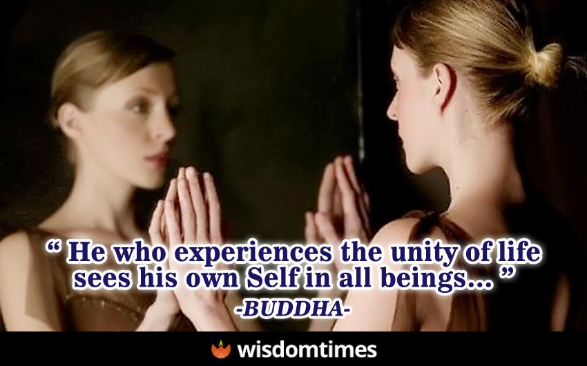 He who experiences the unity 