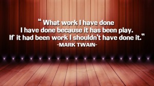 What work I have done I have done 