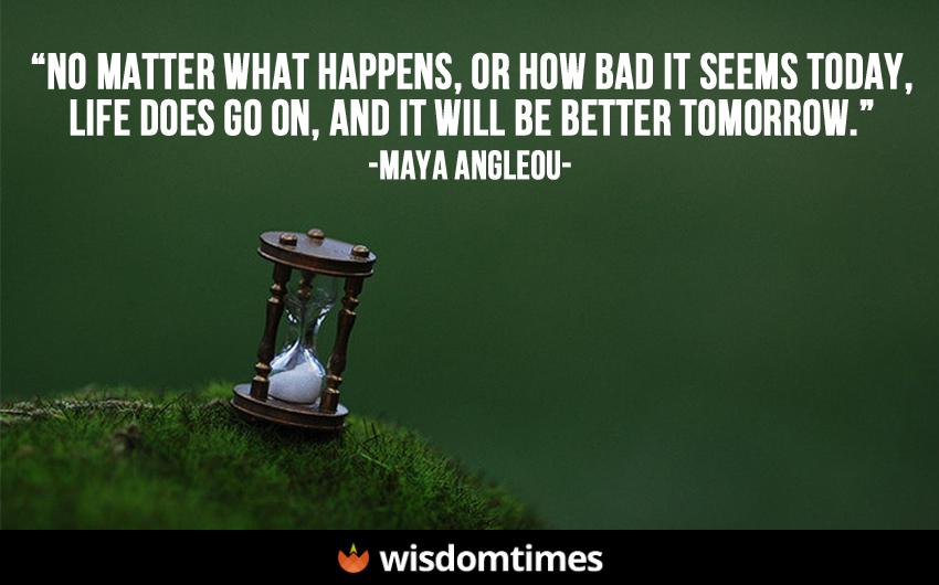 No matter what happens or how 