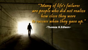 Many of lifes failures are people 