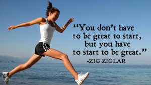 You dont have to be great to 